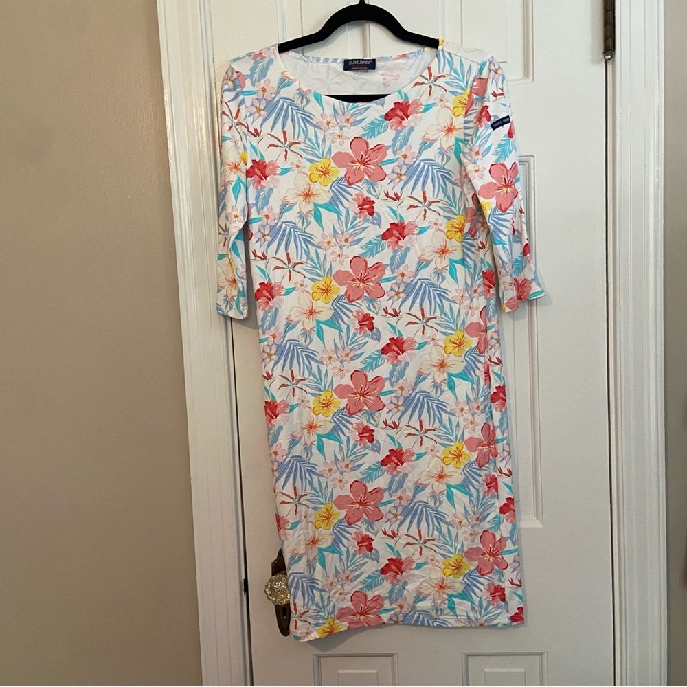 Saint James Propriano Tropical Floral Anti-UV Dress - US 6